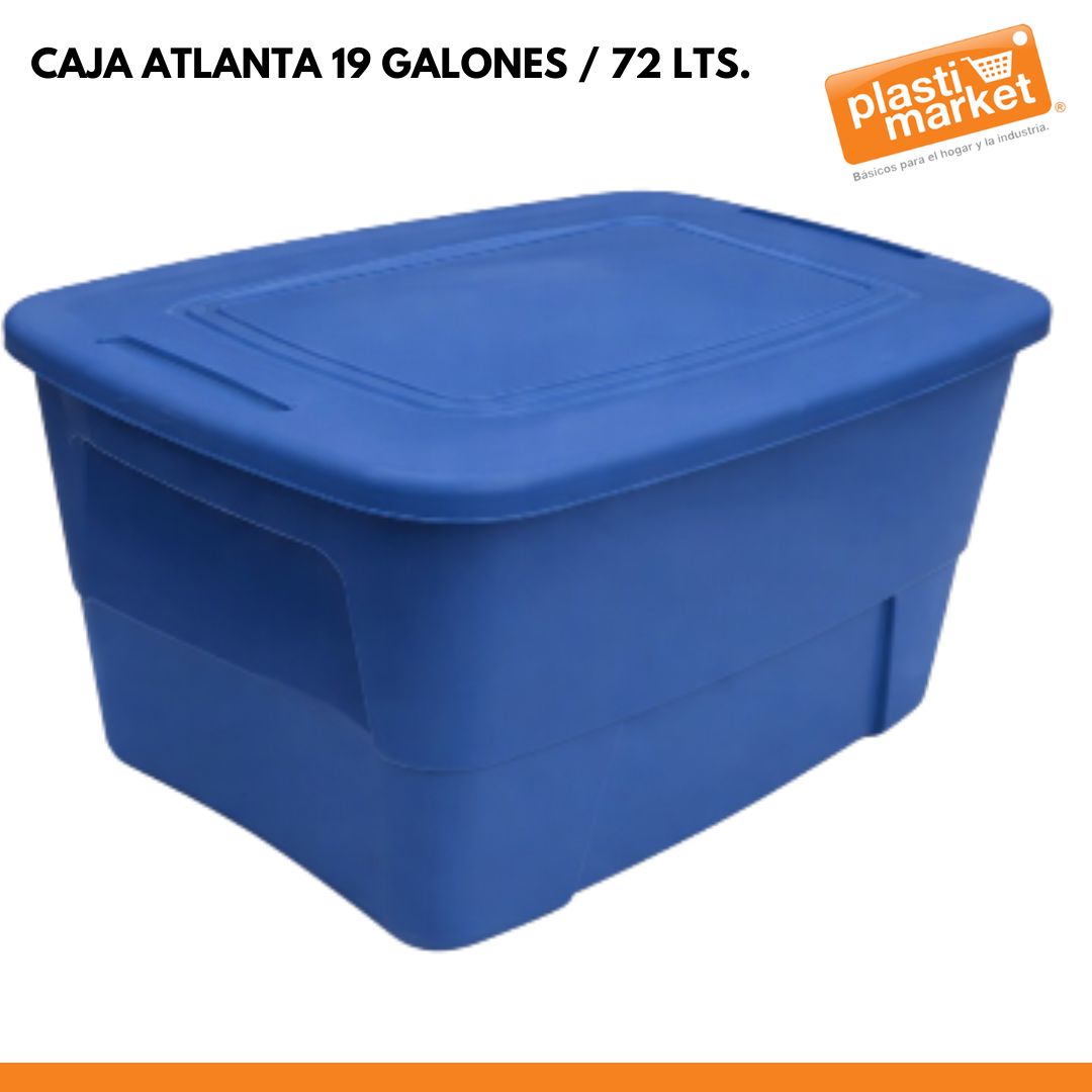 CAJA ATLANTA 19 GALONES / 72 LTS.