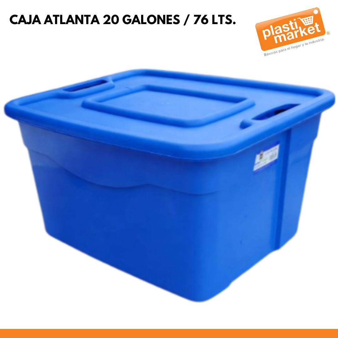 CAJA ATLANTA 20 GALONES / 76 LTS.
