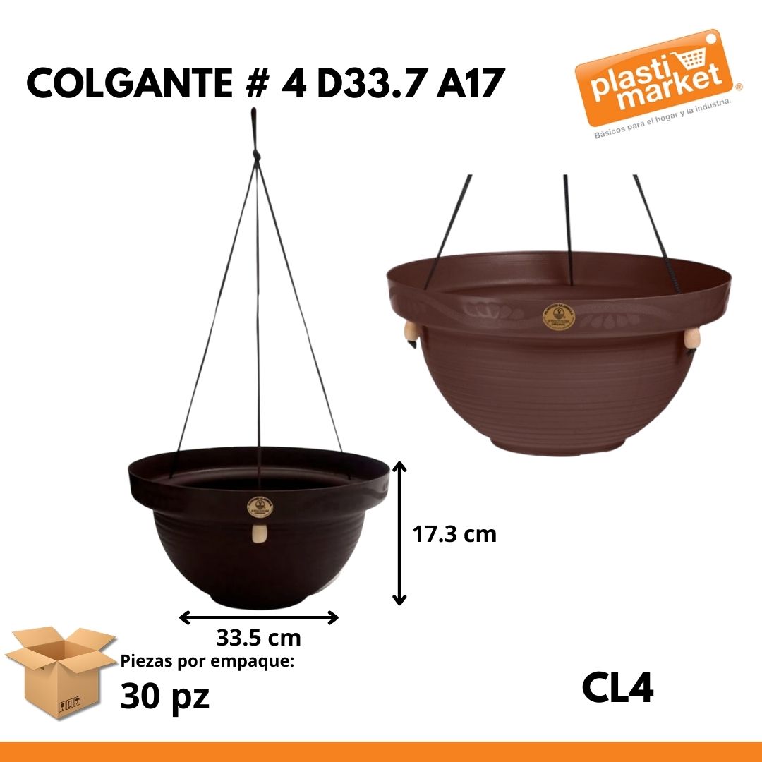COLGANTE # 4 D33.7 A17