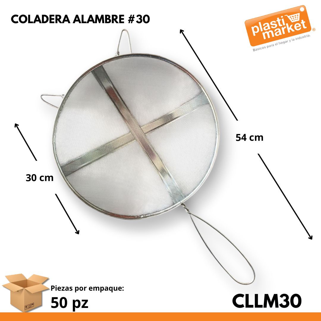 COLADERA ALAMBRE #30