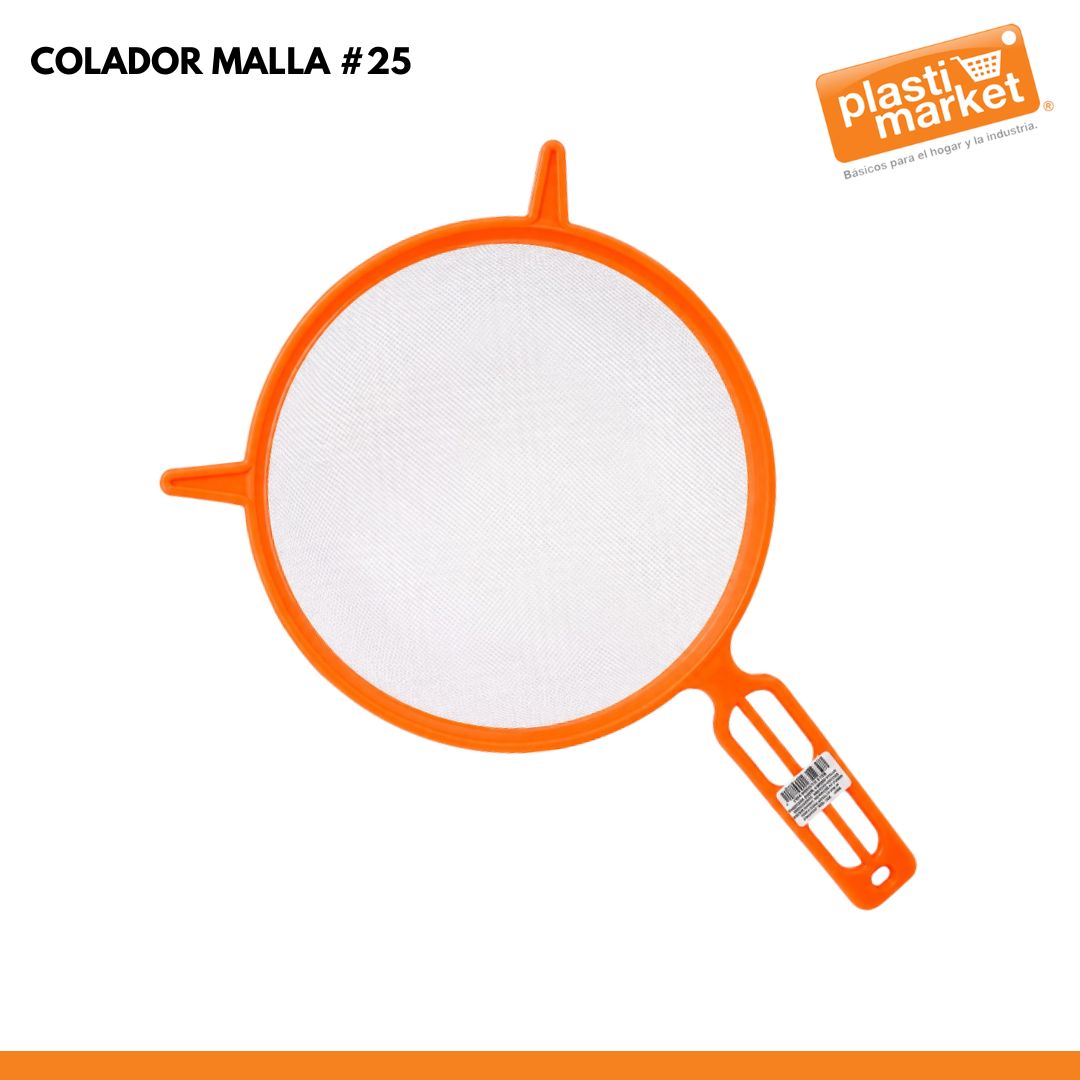 COLADOR MALLA #25
