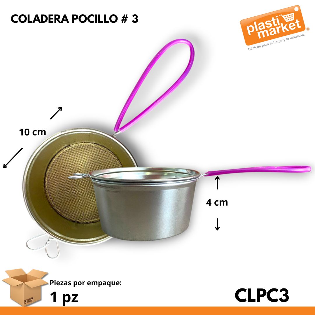 COLADERA POCILLO # 3