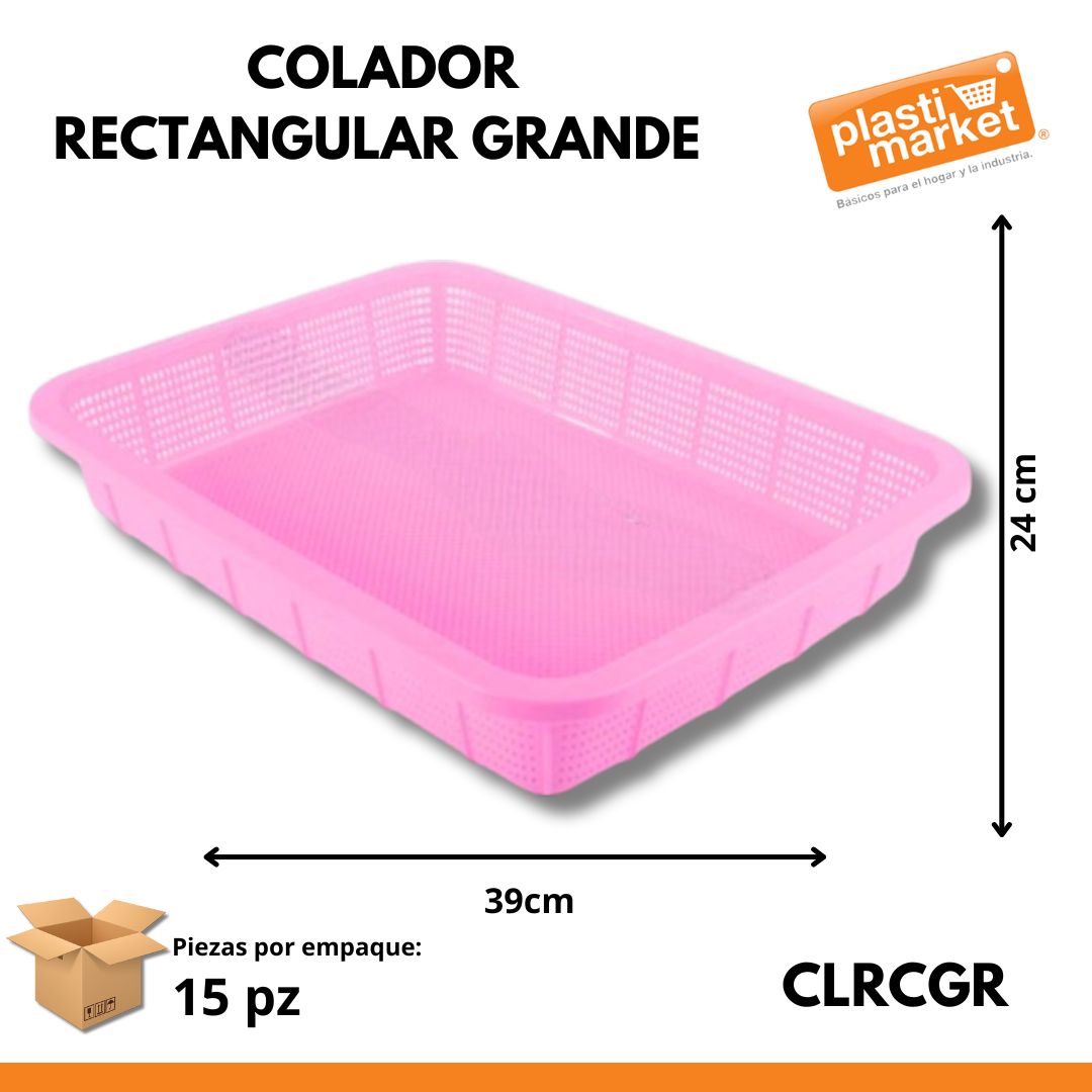 COLADOR RECTANGULAR GRANDE