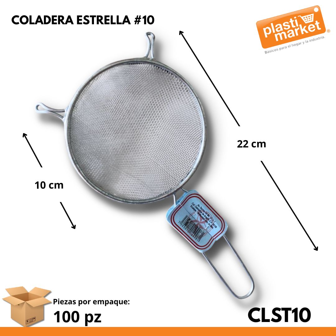 COLADERA ESTRELLA #10