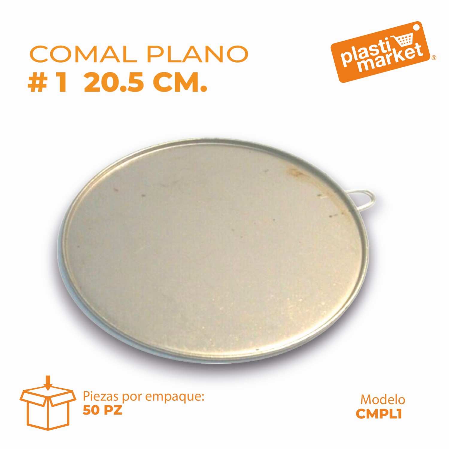 COMAL PLANO # 1  20.5 CM.