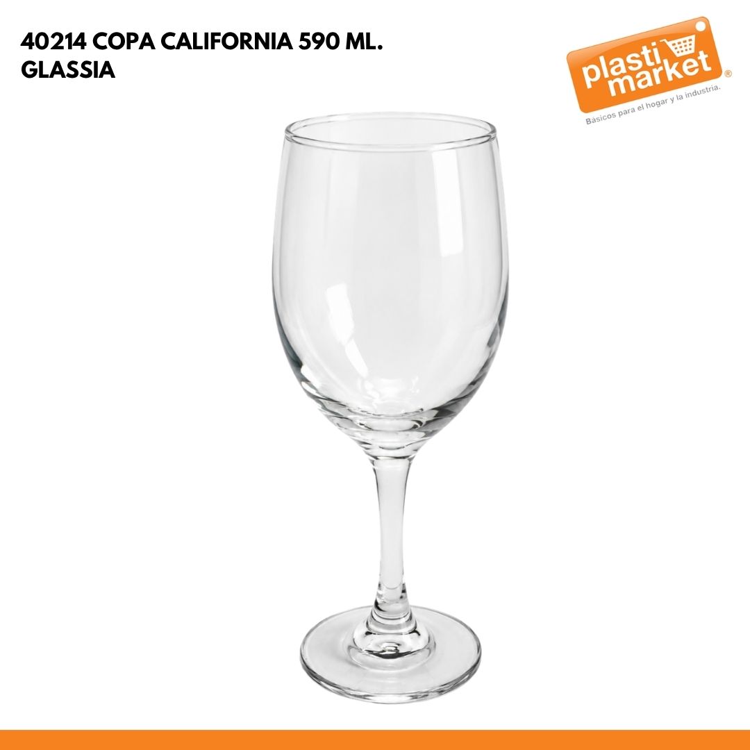 40214 COPA CALIFORNIA 590 ML. GLASSIA