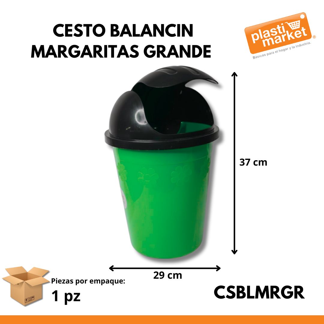 CESTO BALANCIN MARGARITAS GRANDE