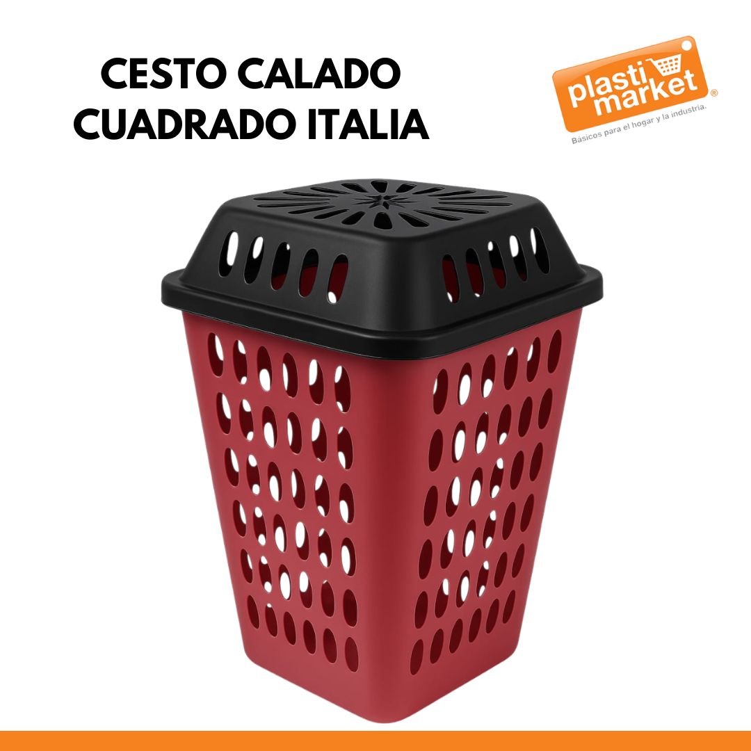 CESTO CALADO CUADRADO ITALIA