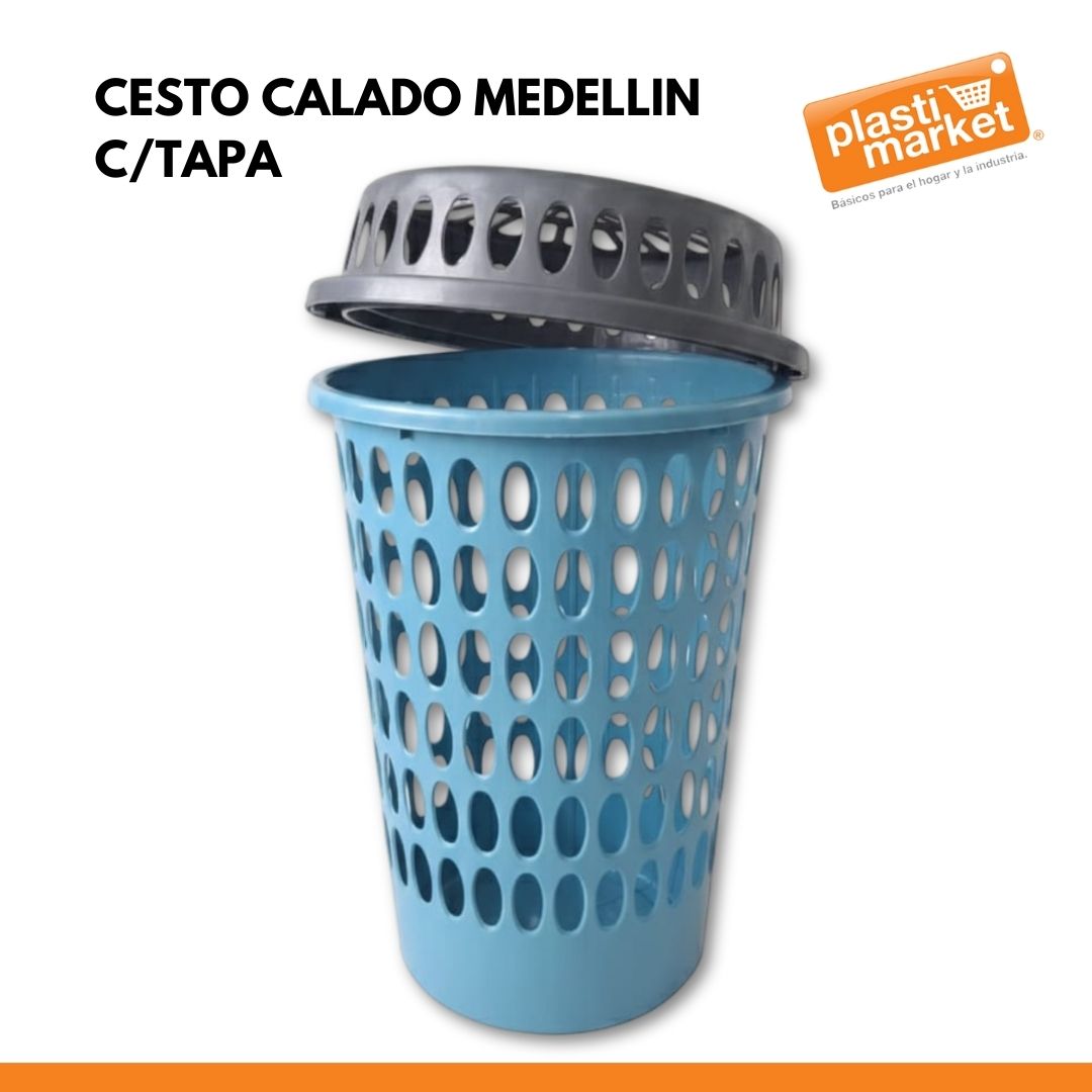 CESTO CALADO MEDELLIN C/TAPA