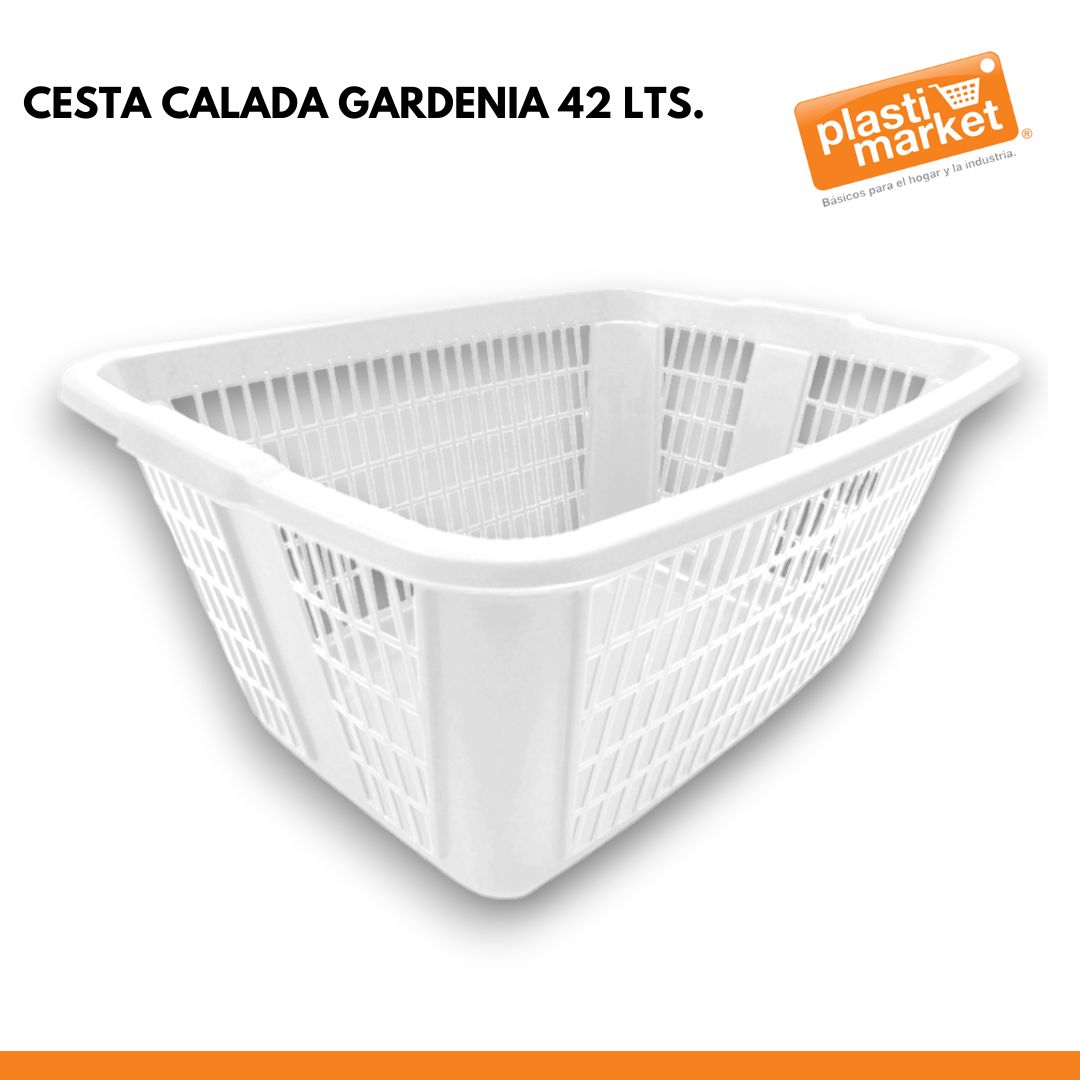 CESTA CALADA GARDENIA 42 LTS.