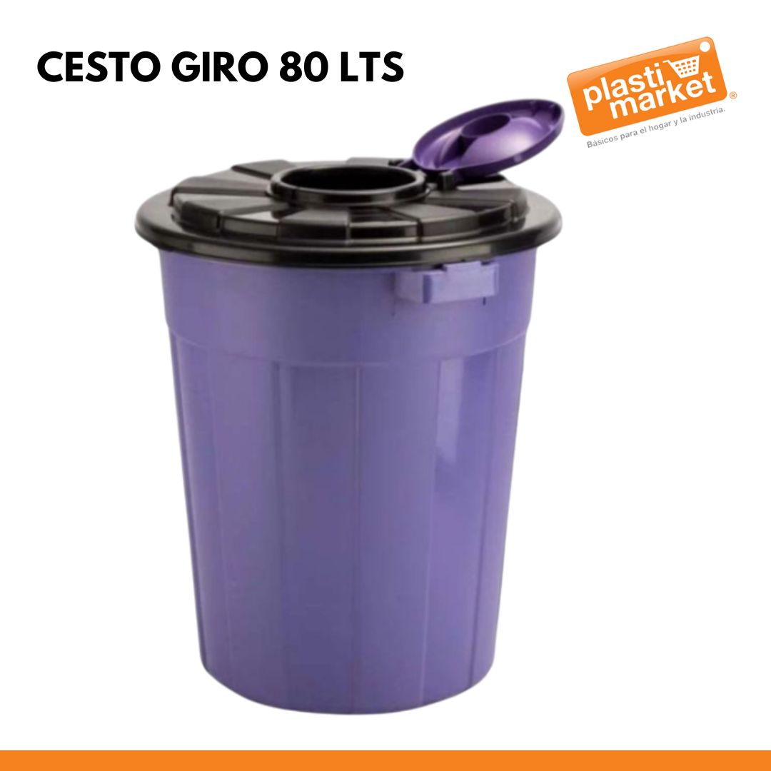 CESTO GIRO 80 LTS.