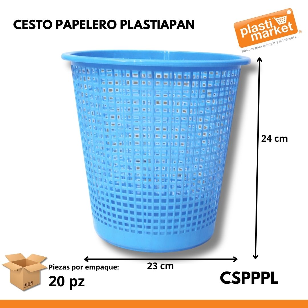 CESTO PAPELERO PLASTIAPAN