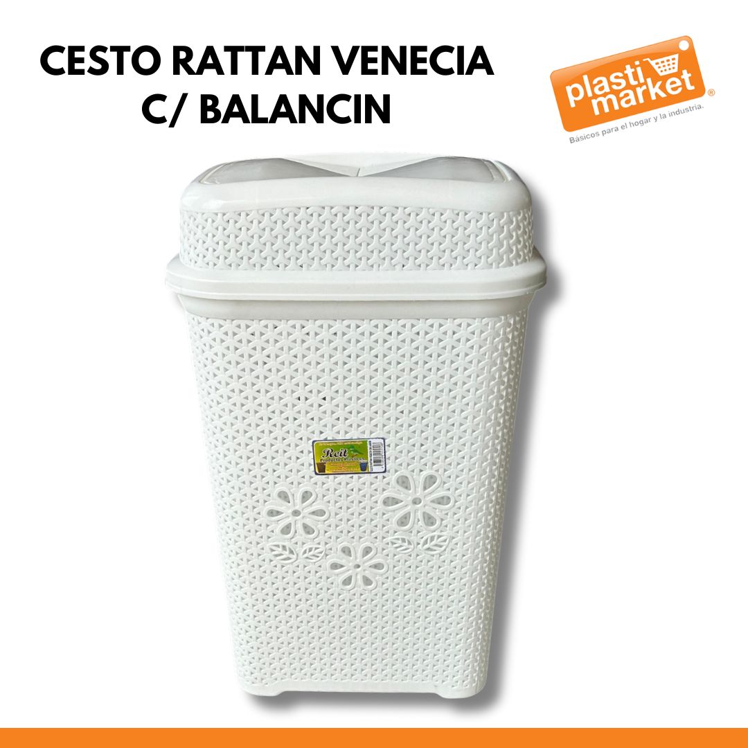 CESTO RATTAN VENECIA C/BALANCIN