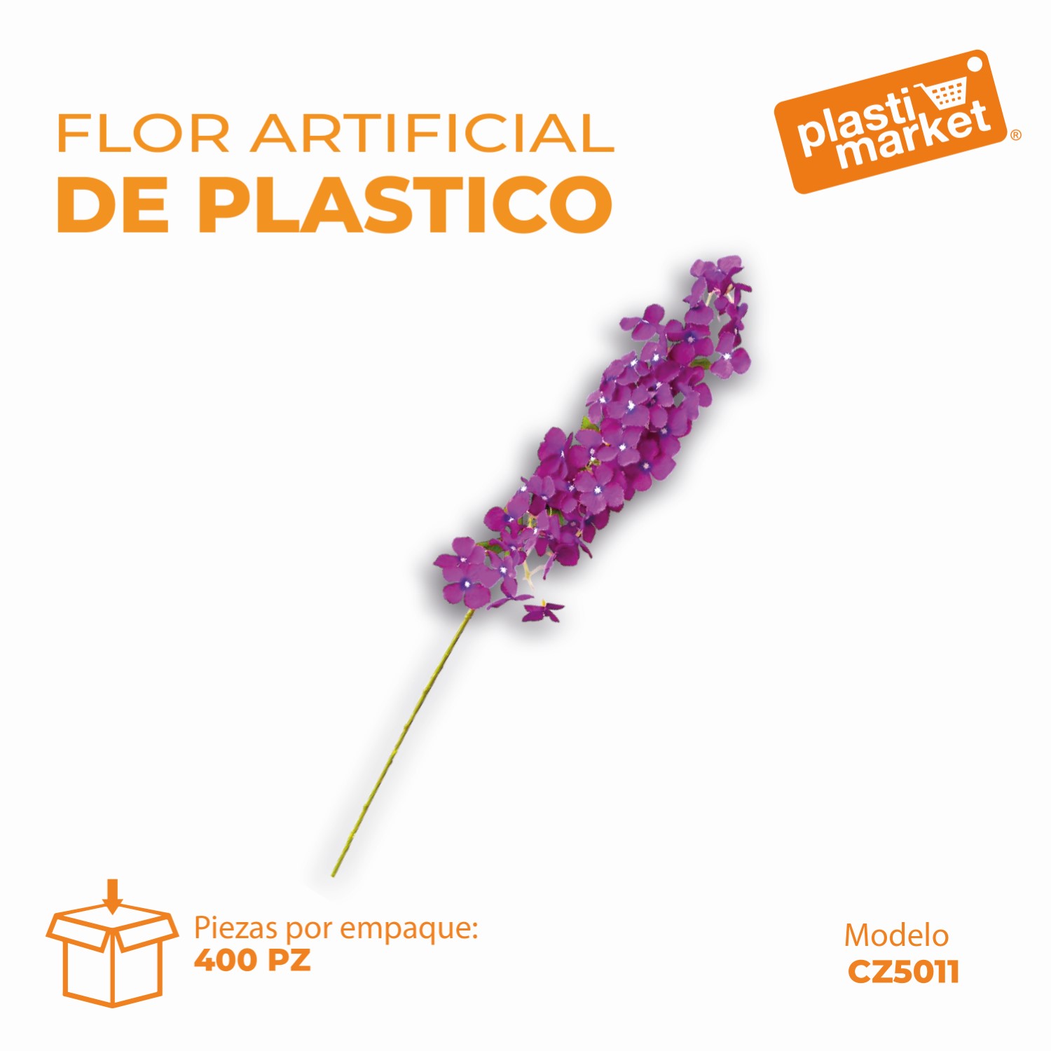 CZ-5011 FLOR ARTIFICIAL DE PLASTICO "OFERTA"