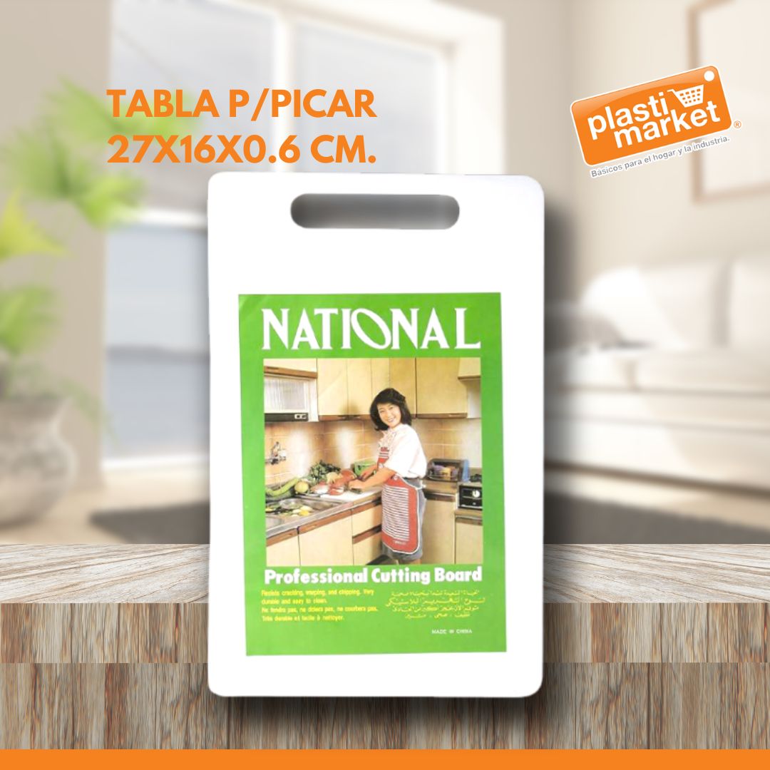 E4034 TABLA P/PICAR 27X16X0.6 CM.