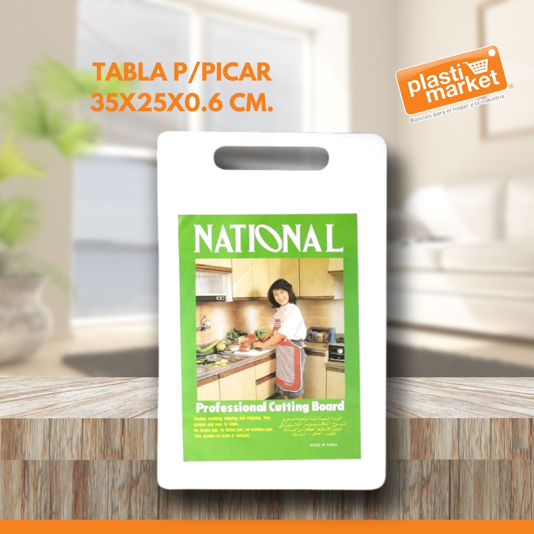 E4038 TABLA P/PICAR 35X25X0.6 CM.