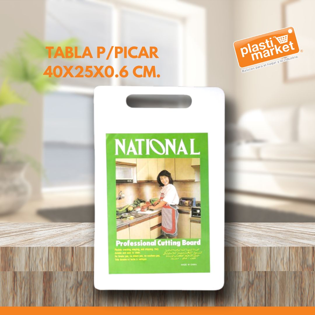 E4039 TABLA P/PICAR 40X25X0.6 CM.