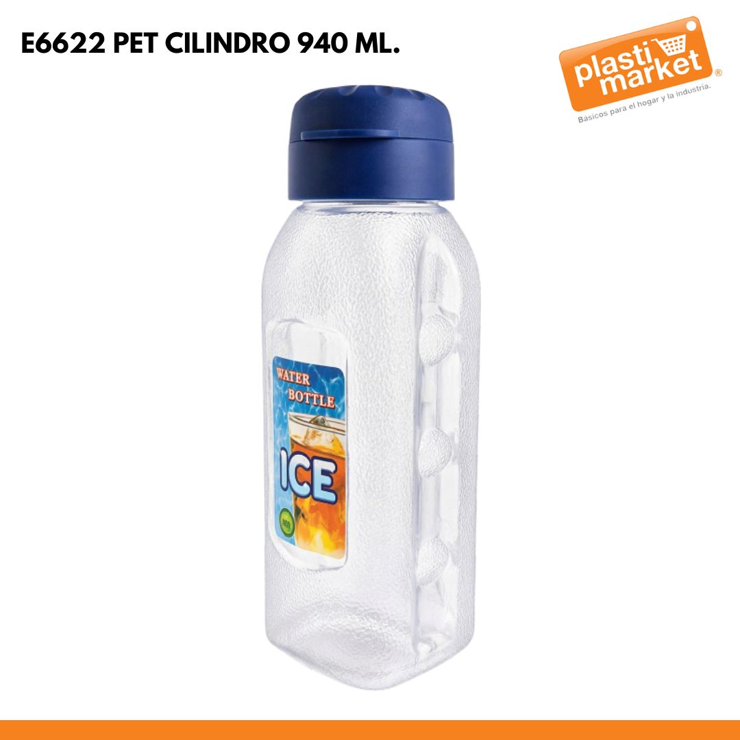 E6622 PET CILINDRO 940 ML.