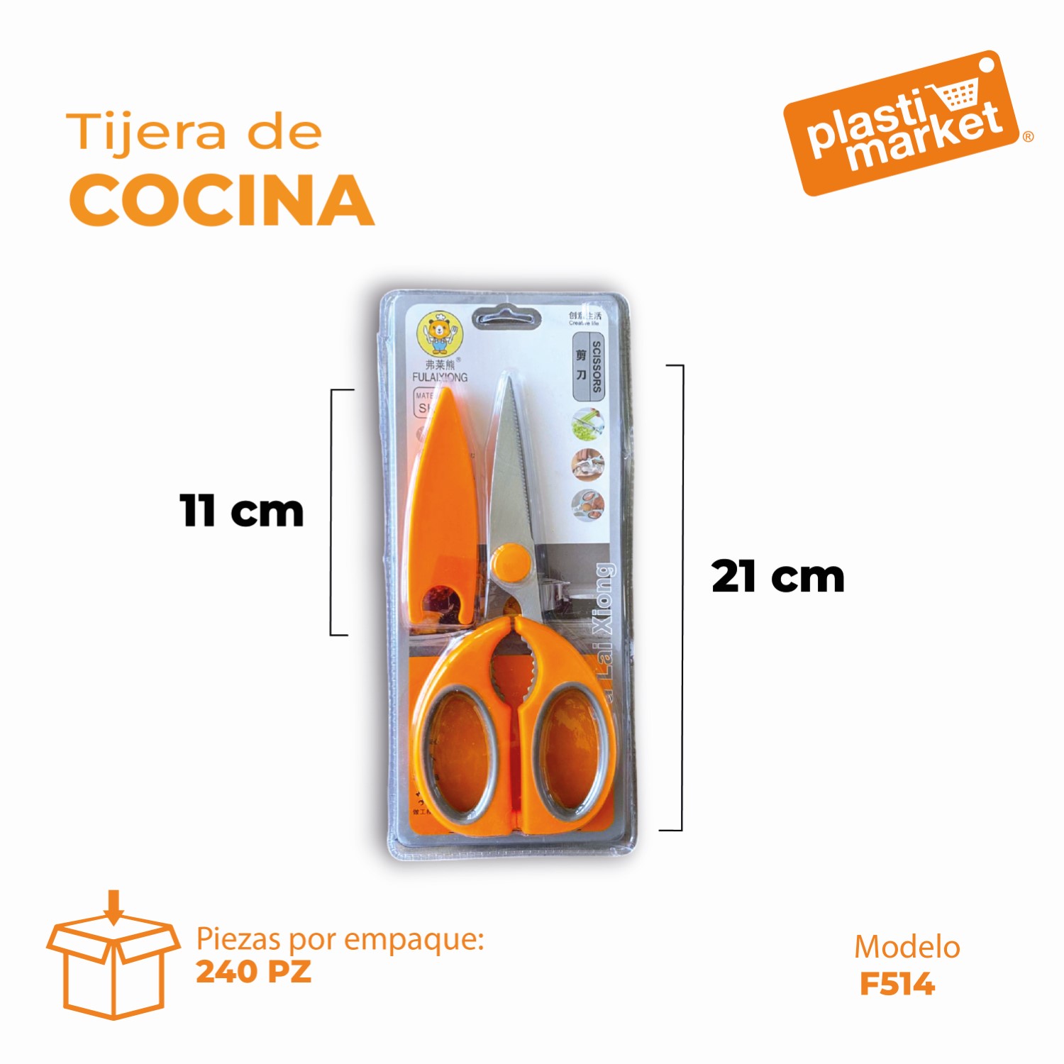 F-514 TIJERA DE COCINA