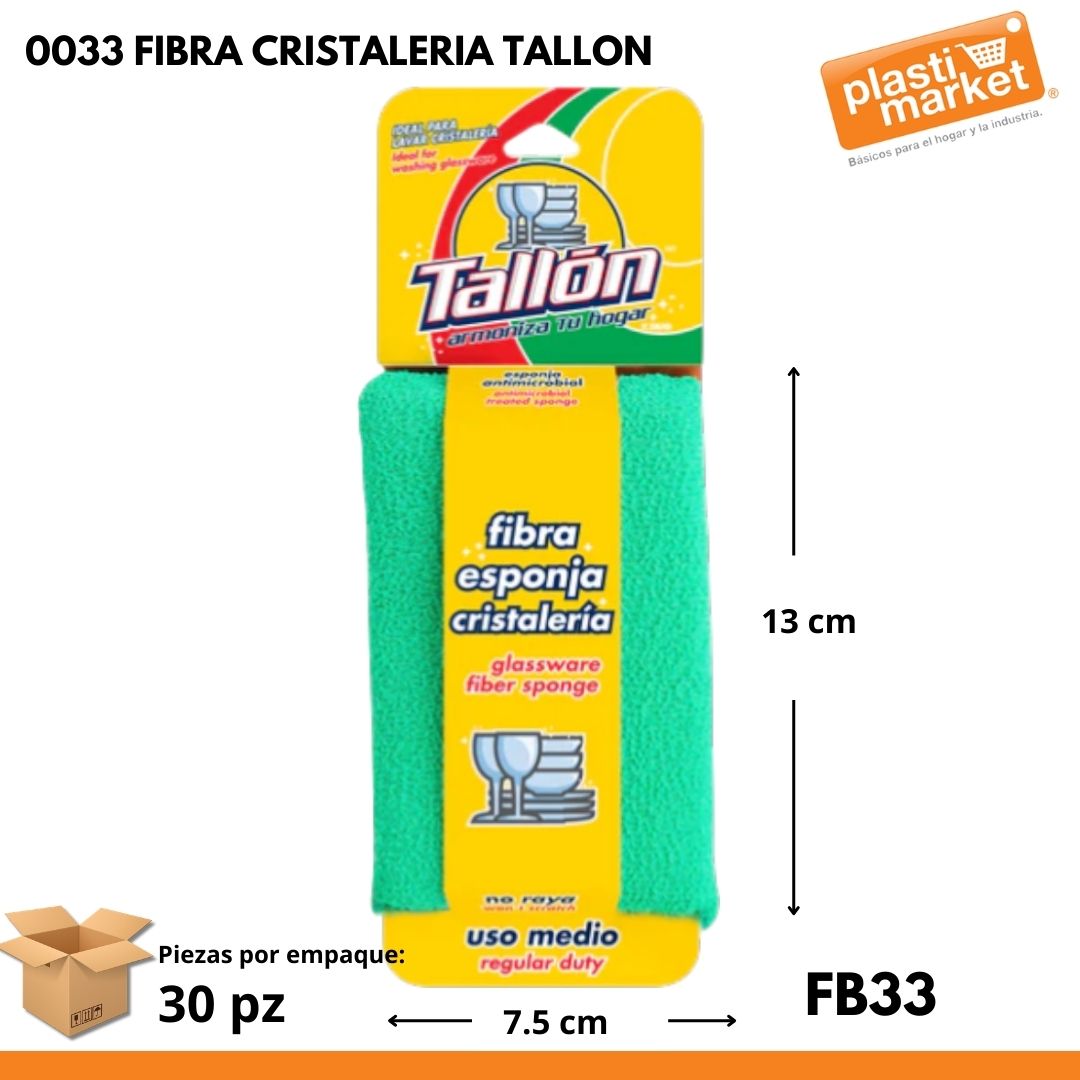 0033 FIBRA CRISTALERIA TALLON