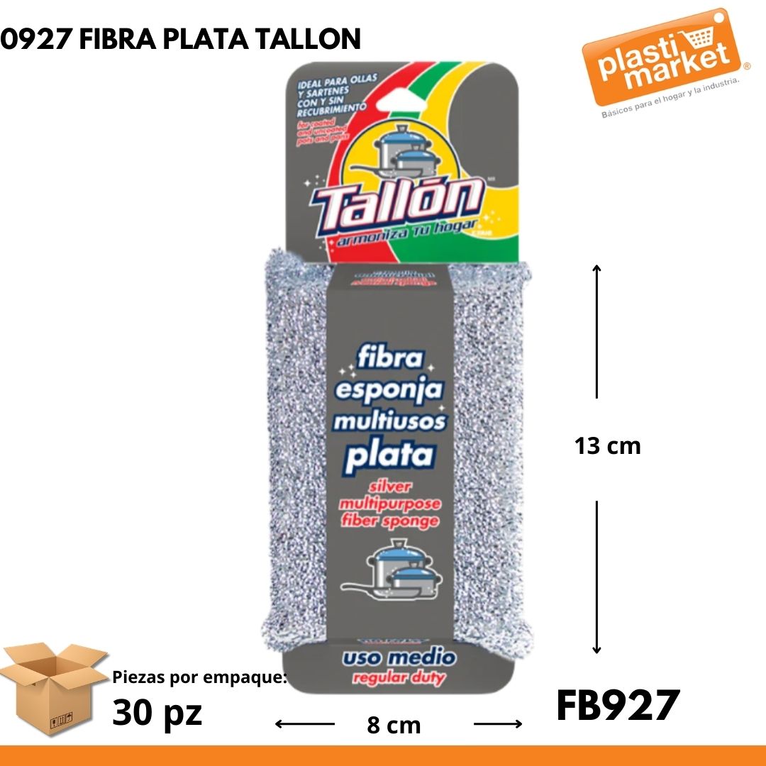 0927 FIBRA PLATA TALLON