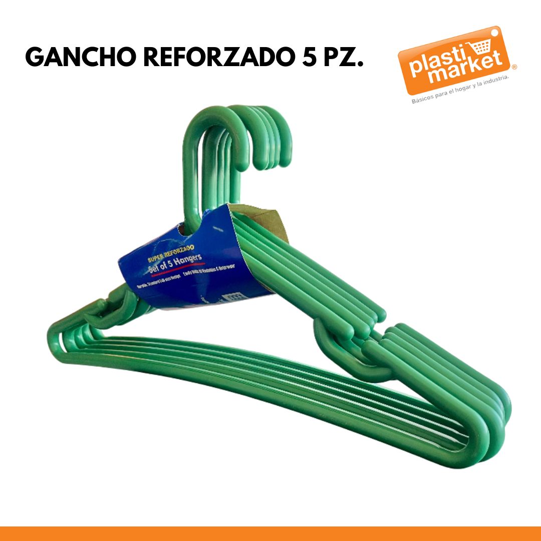 GANCHO REFORZADO 5 PZ.