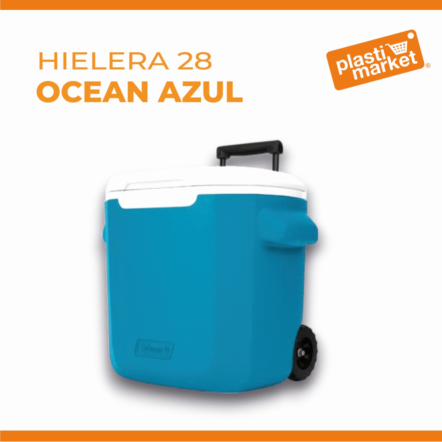 HIELERA 28 OCEAN AZUL "OFERTA"