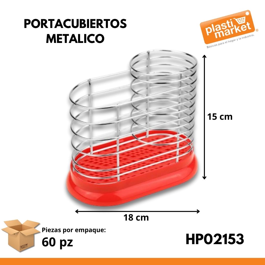 HP02-153 PORTACUBIERTOS METALICO "OFERTA"
