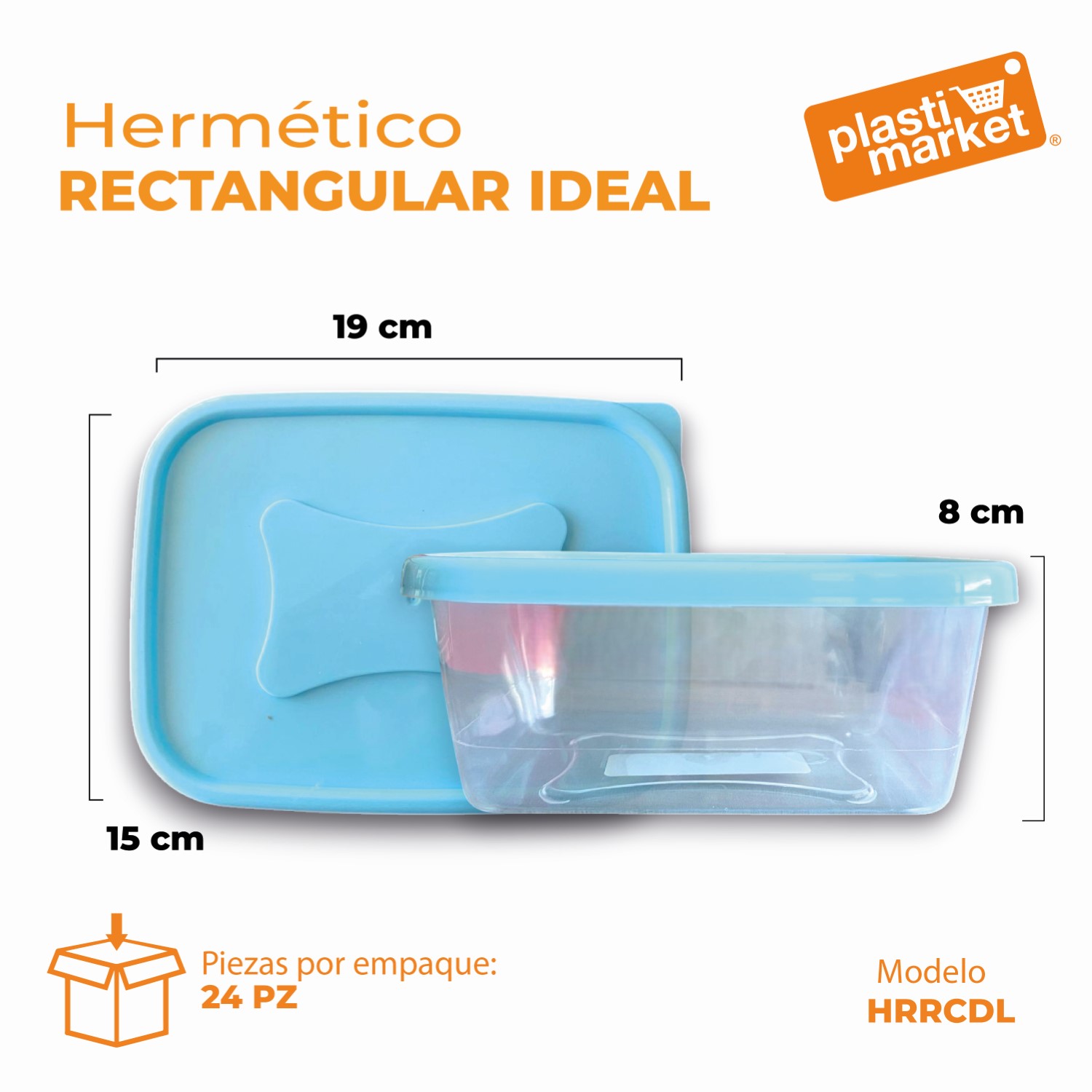 HERMETICO RECTANGULAR IDEAL