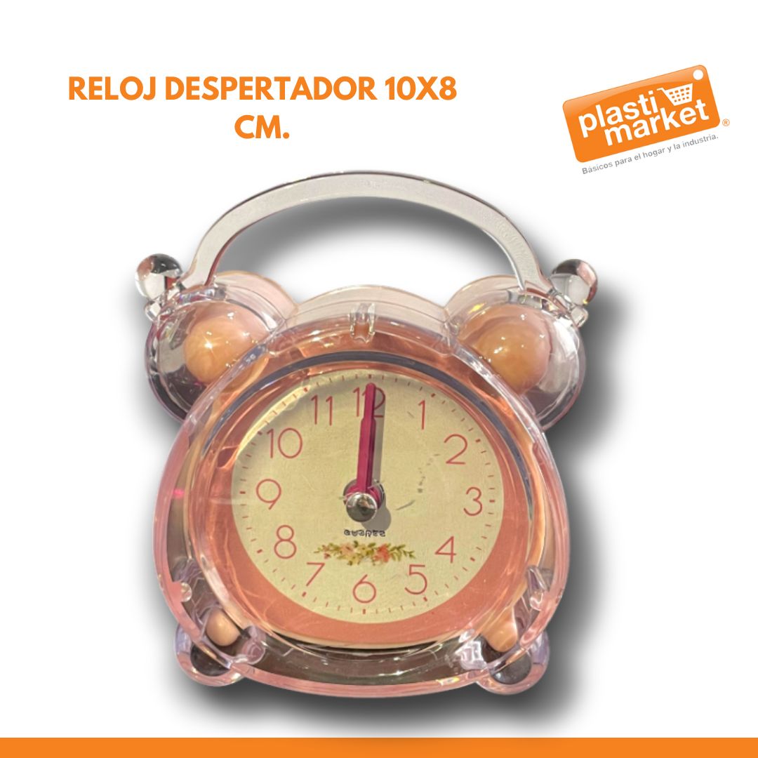 I6112 RELOJ DESPERTADOR 10X8 CM.