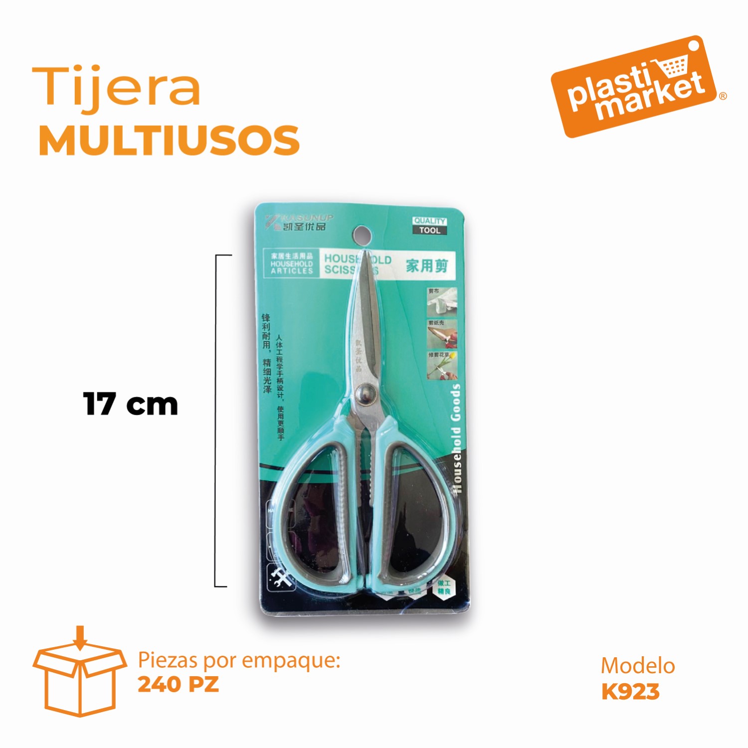 K-923 TIJERA MULTIUSOS