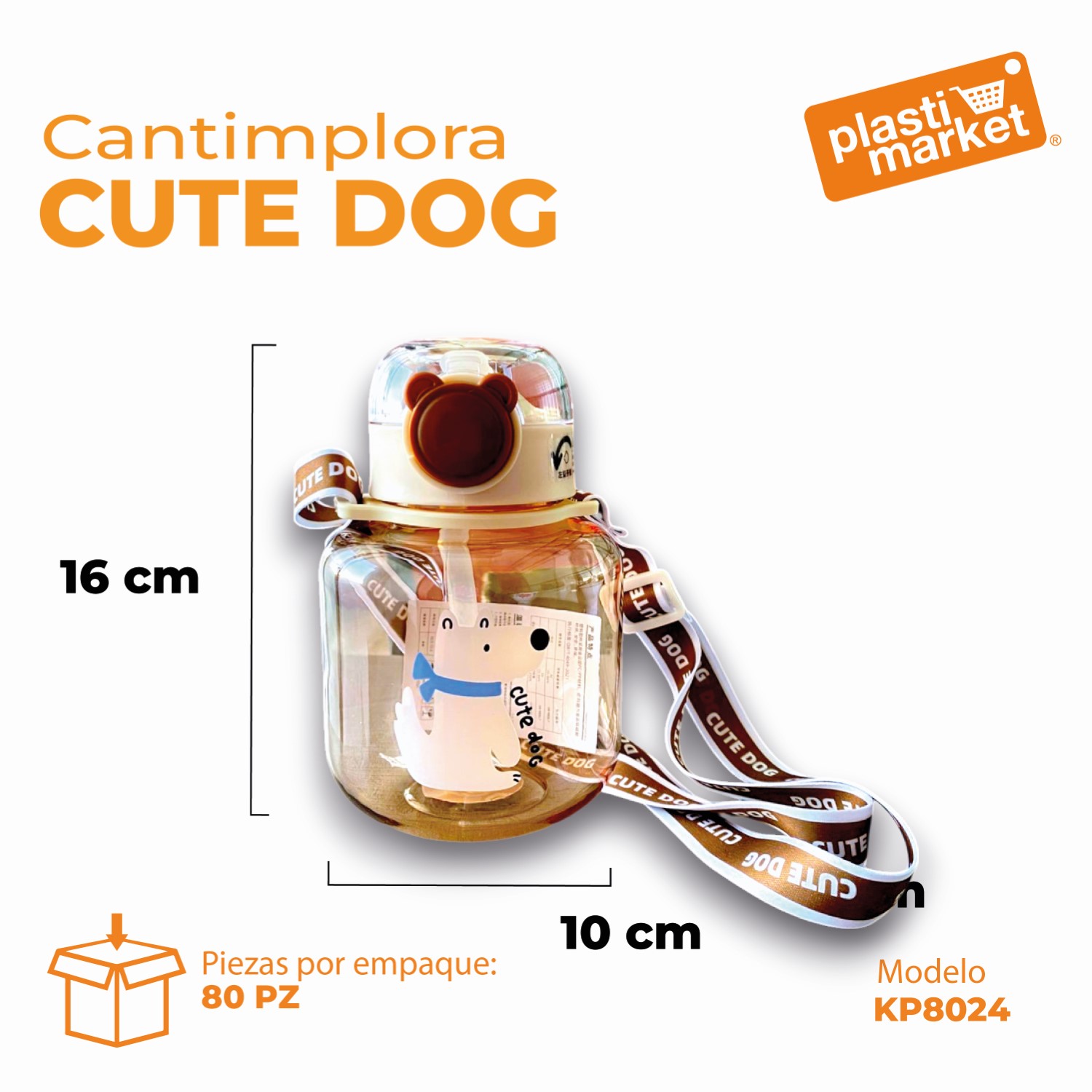 KP-8024 CANTIMPLORA CUTE DOG