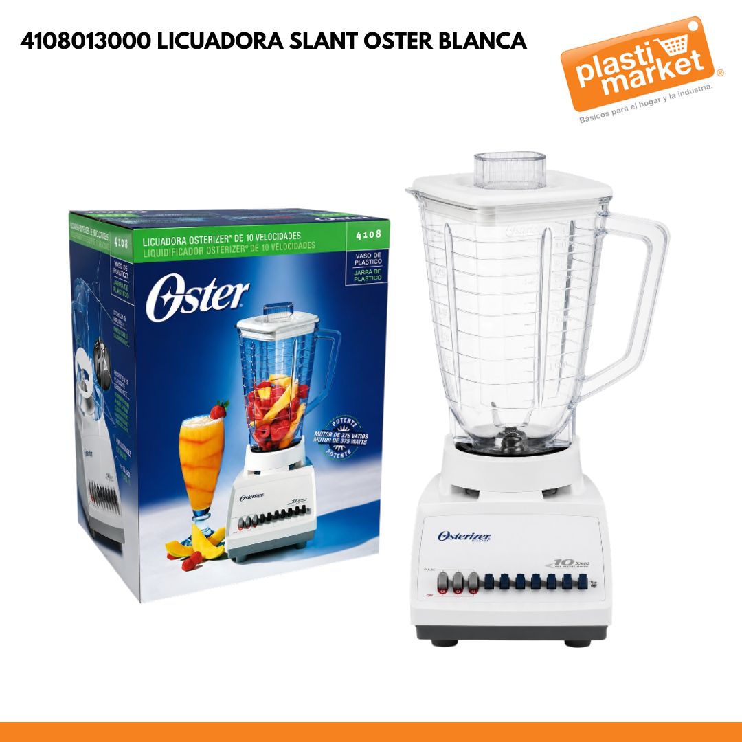 4108013000 LICUADORA SLANT OSTER BLANCA