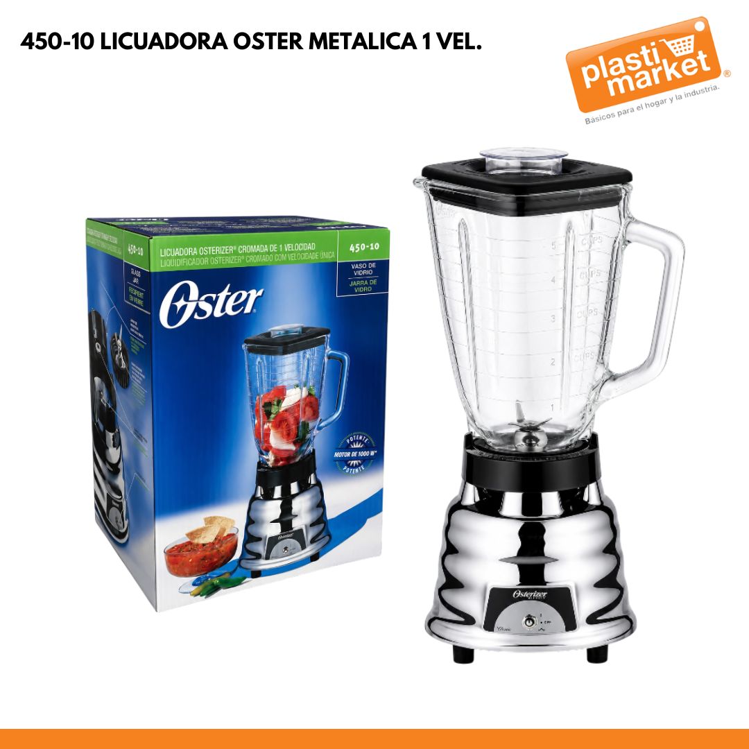 450-10 LICUADORA OSTER METALICA 1 VEL.
