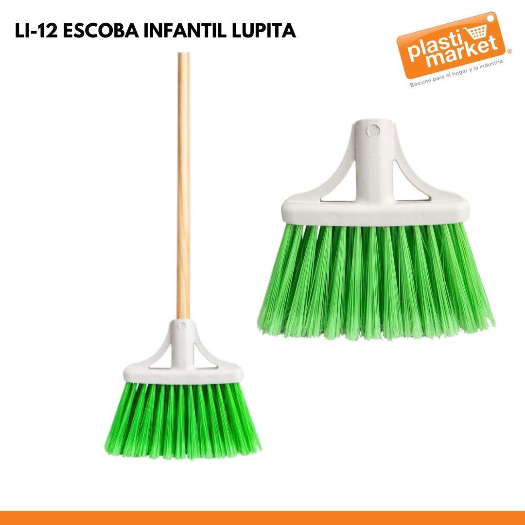 LI-12 ESCOBA INFANTIL LUPITA