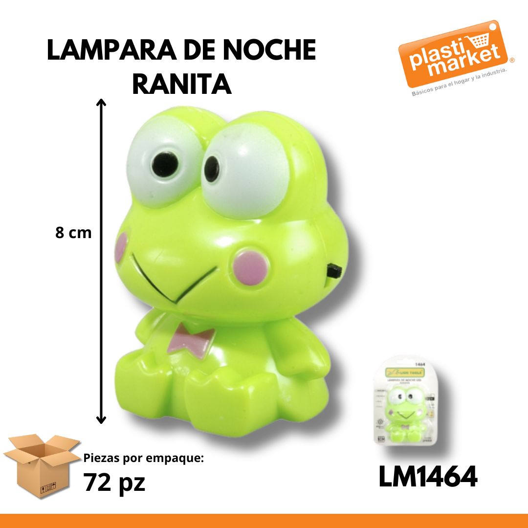 1464 LAMPARA DE NOCHE RANITA