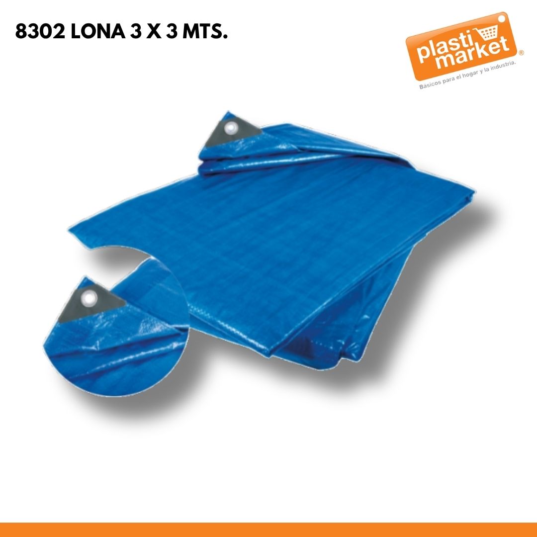 8302 LONA 3 X 3 MTS.
