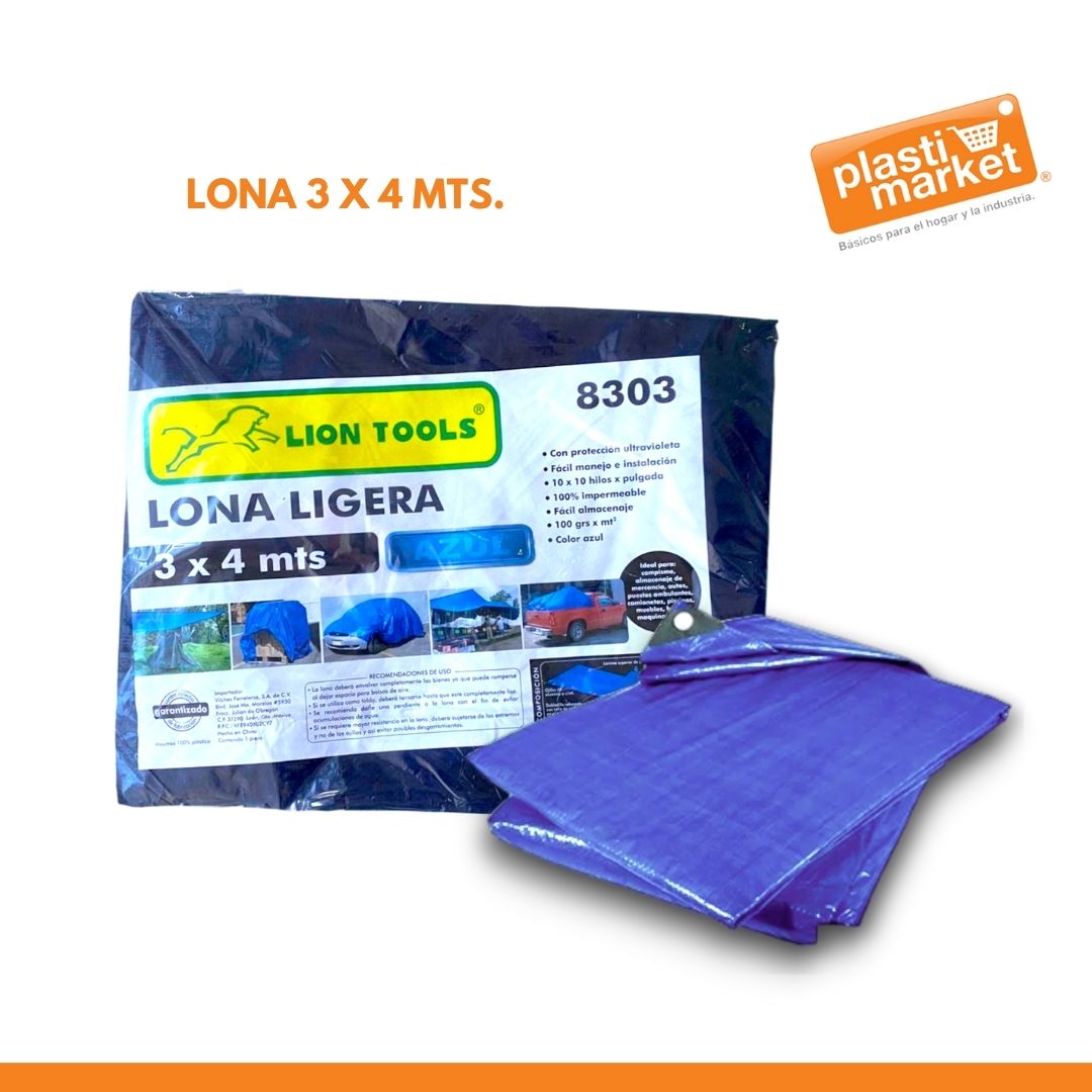 8303 LONA 3 X 4 MTS.