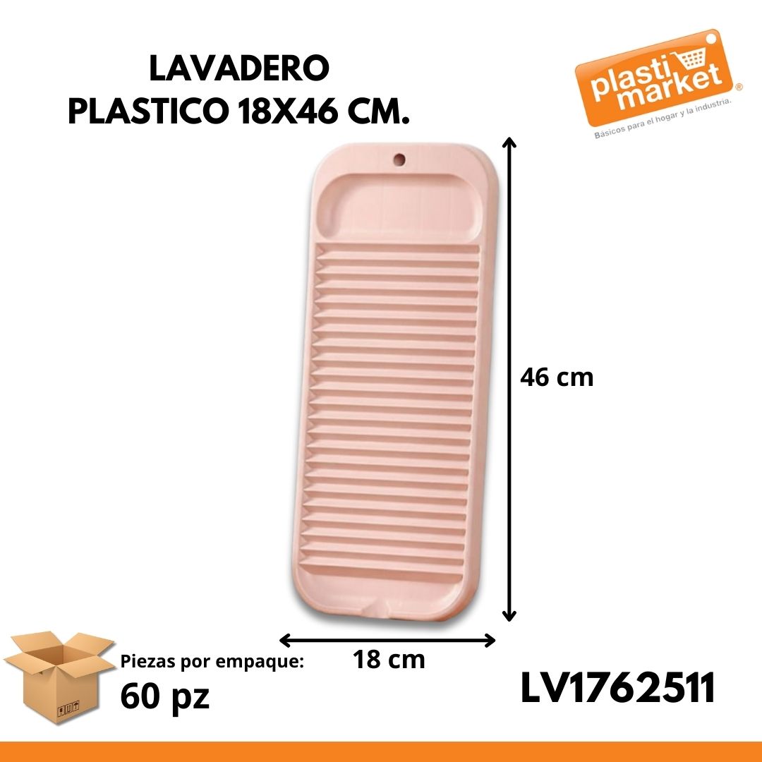 176-2511 LAVADERO PLASTICO 18X46 CM.