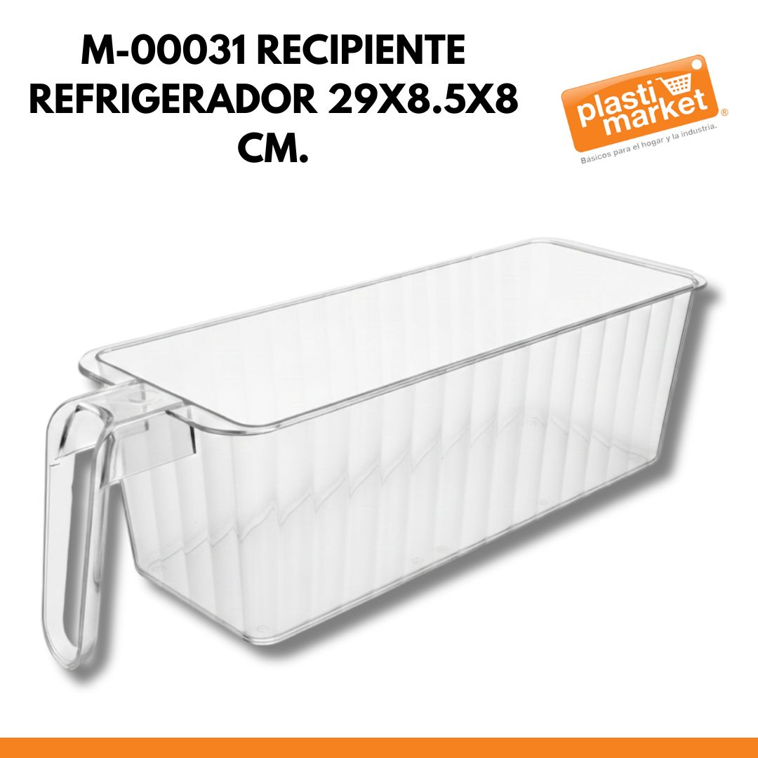 M-100031 RECIPIENTE REFRIGERADOR 29X8.5X8 CM.