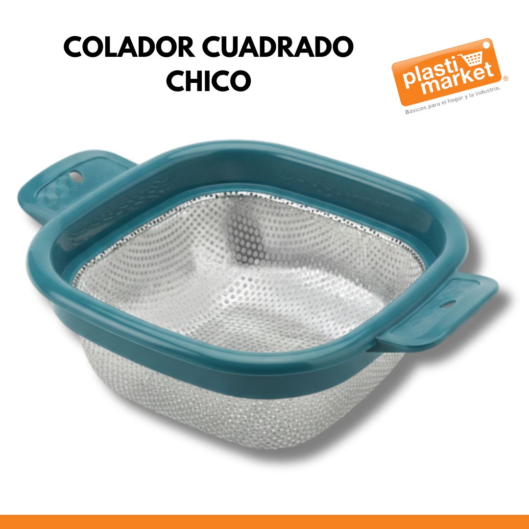 M-100083 COLADOR CUADRADO CHICO