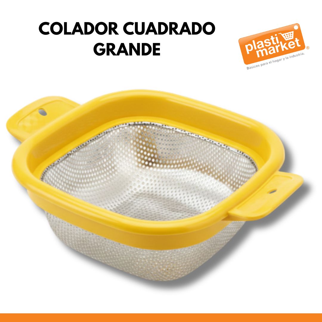 M-100085 COLADOR CUADRADO GRANDE
