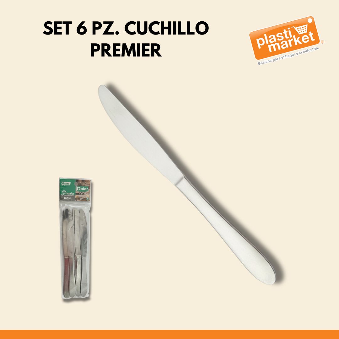 M-00118 SET 6 PZ. CUCHILLO PREMIER