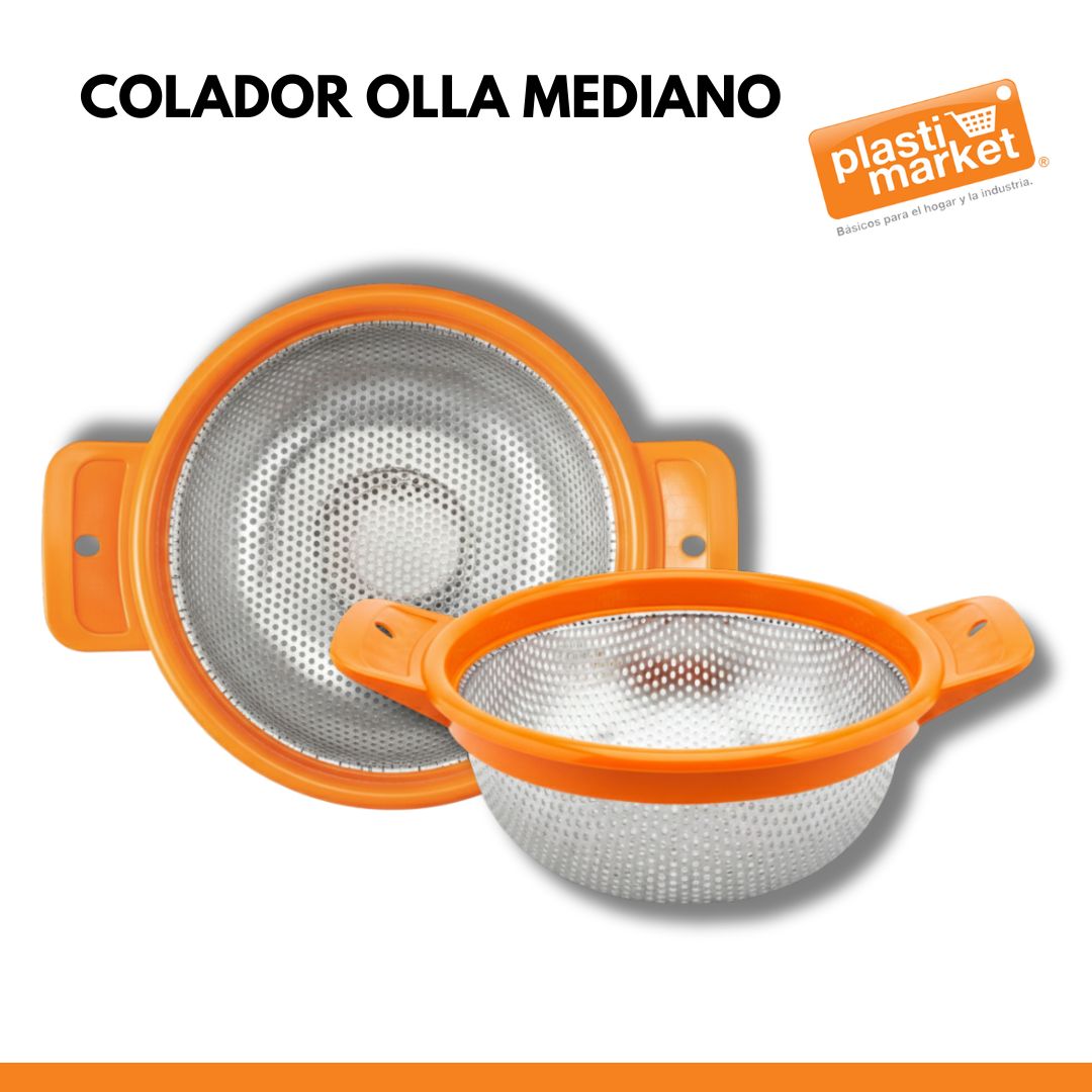 M-100130 COLADOR OLLA MEDIANO