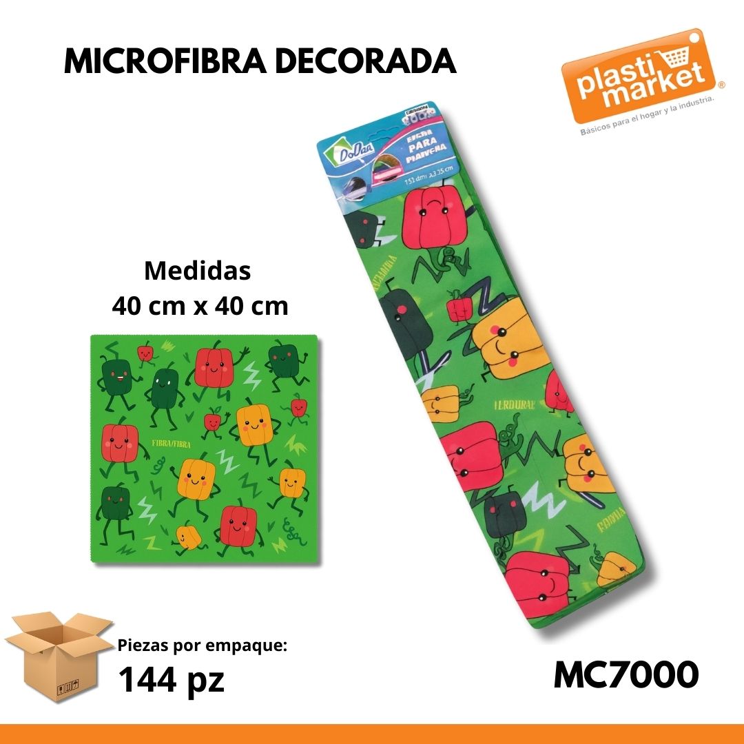 MC-7000 MICROFIBRA DECORADA