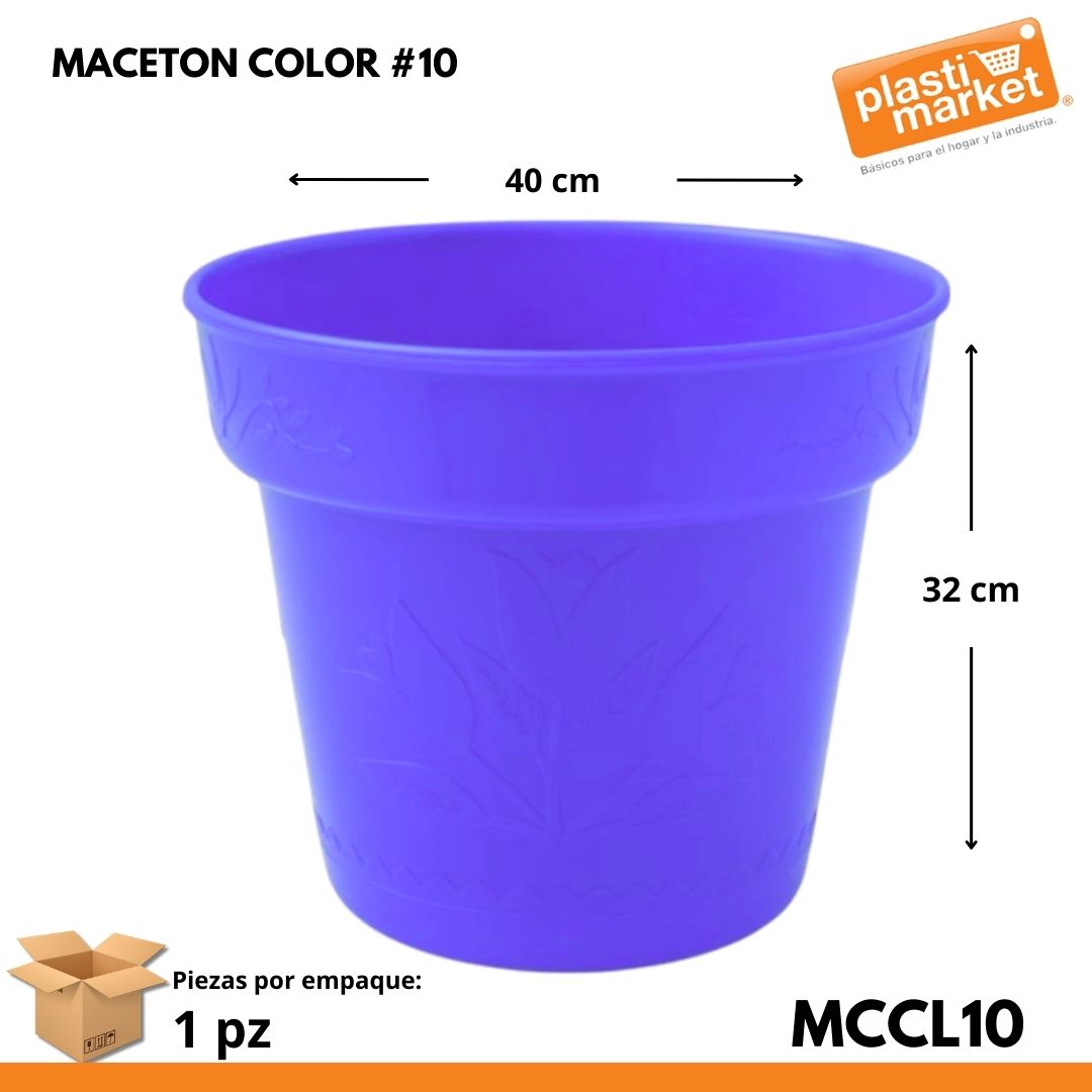 MACETON COLOR #10