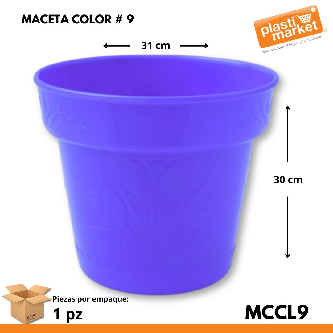 MACETA COLOR # 9