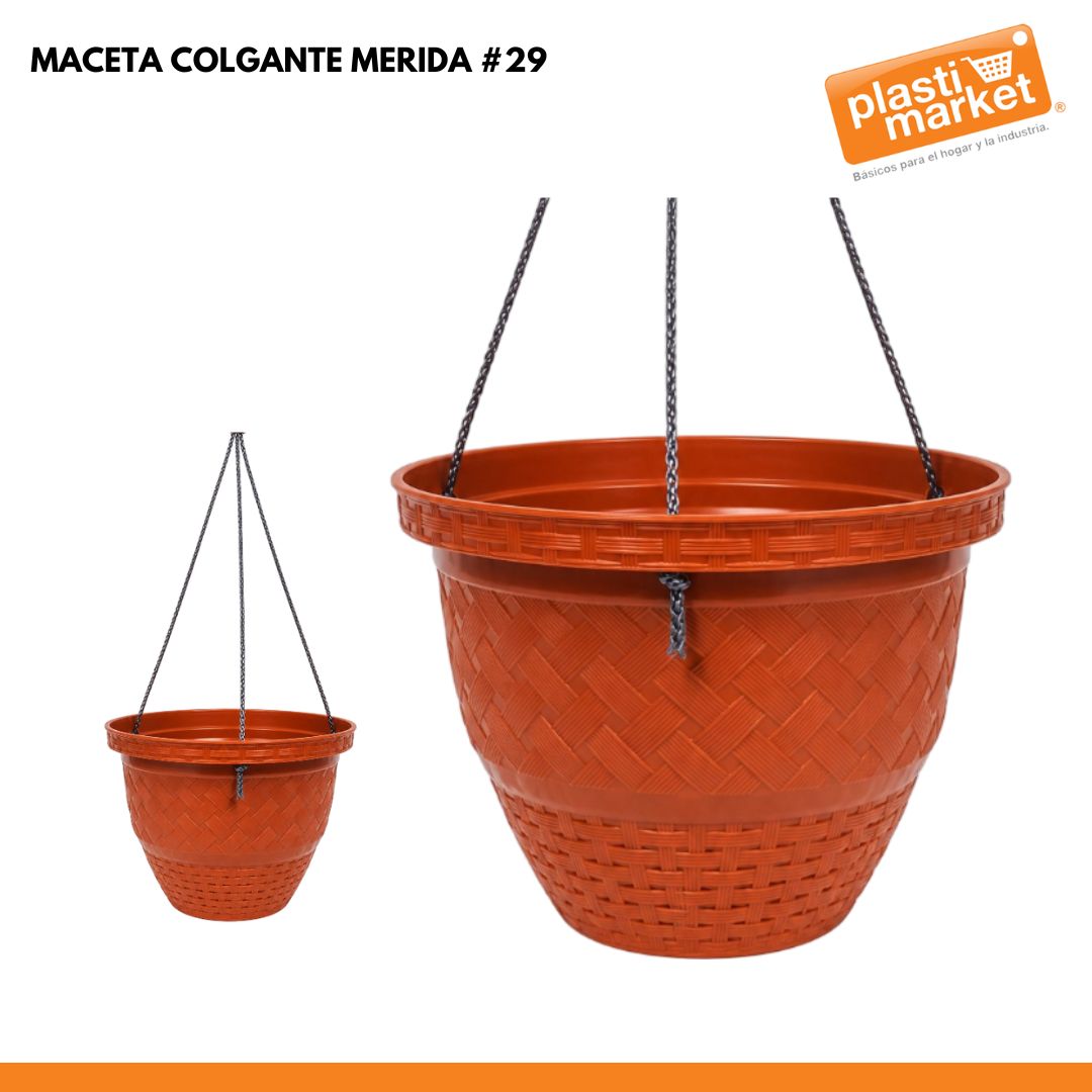 MACETA COLGANTE MERIDA #29