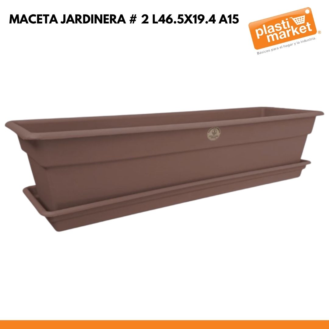 MACETA JARDINERA # 3 L61X19.4 A15