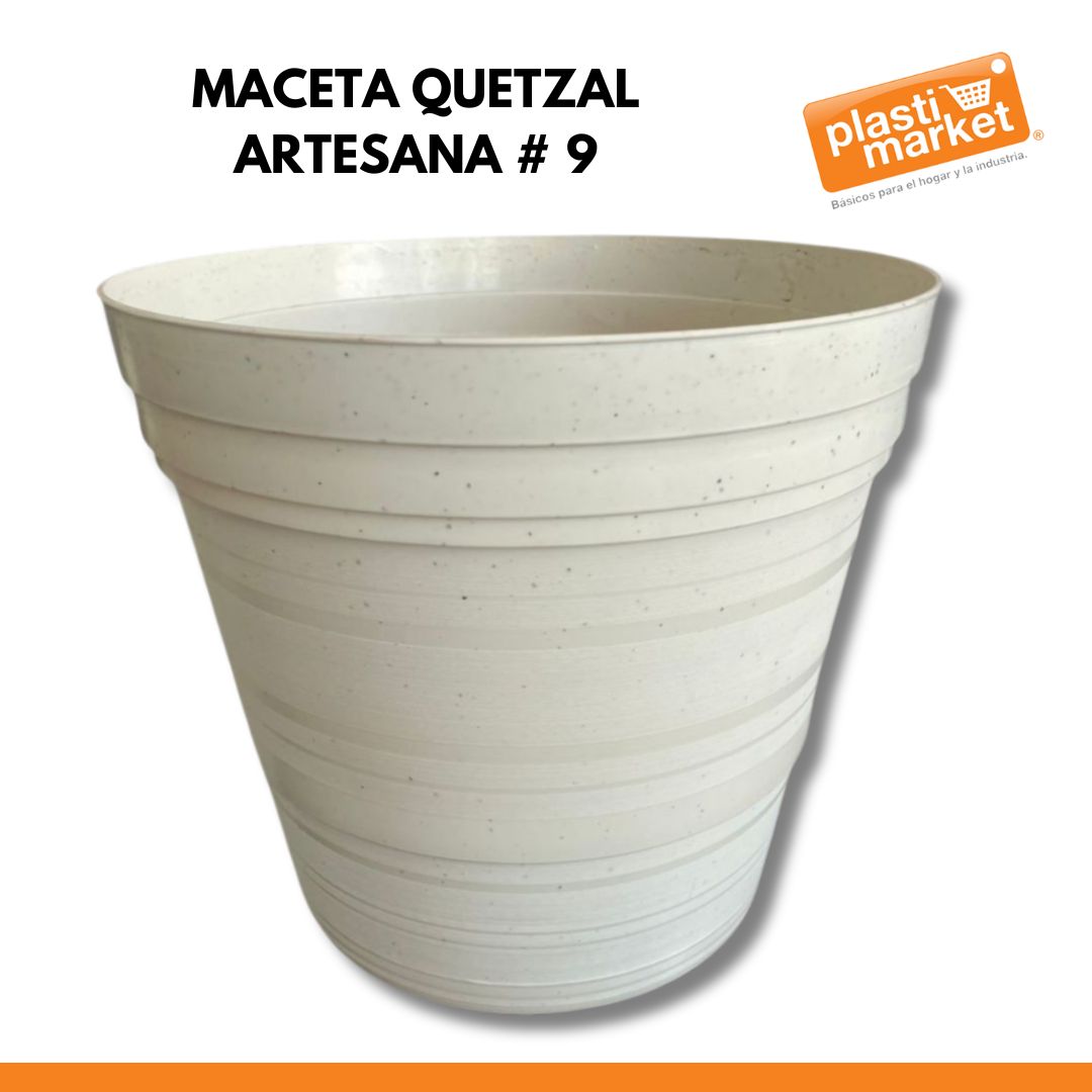 MACETA QUETZAL ARTESANA # 9